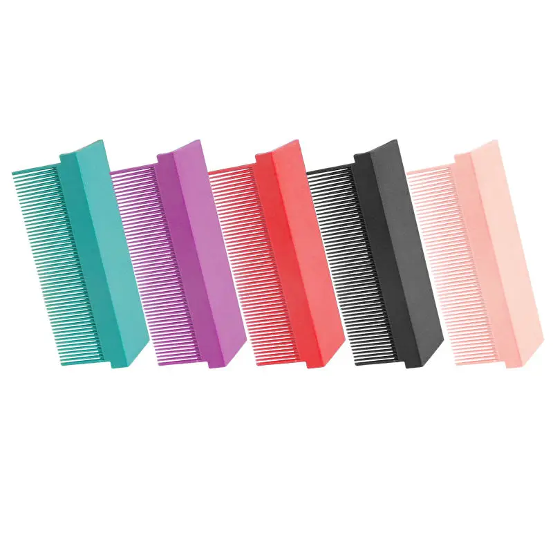 Flatiron Comb Attachment Heat Comb Hair Straightener Removable Carbon Fiber Plastic Nimble Comb For Hair Straightener