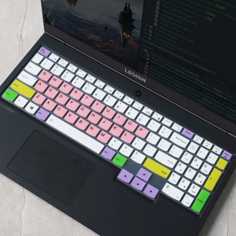 Силиконовый чехол для клавиатуры Lenovo Legion 5 Pro 15 6 и 17 3 7i / 5i ideaPad Gaming