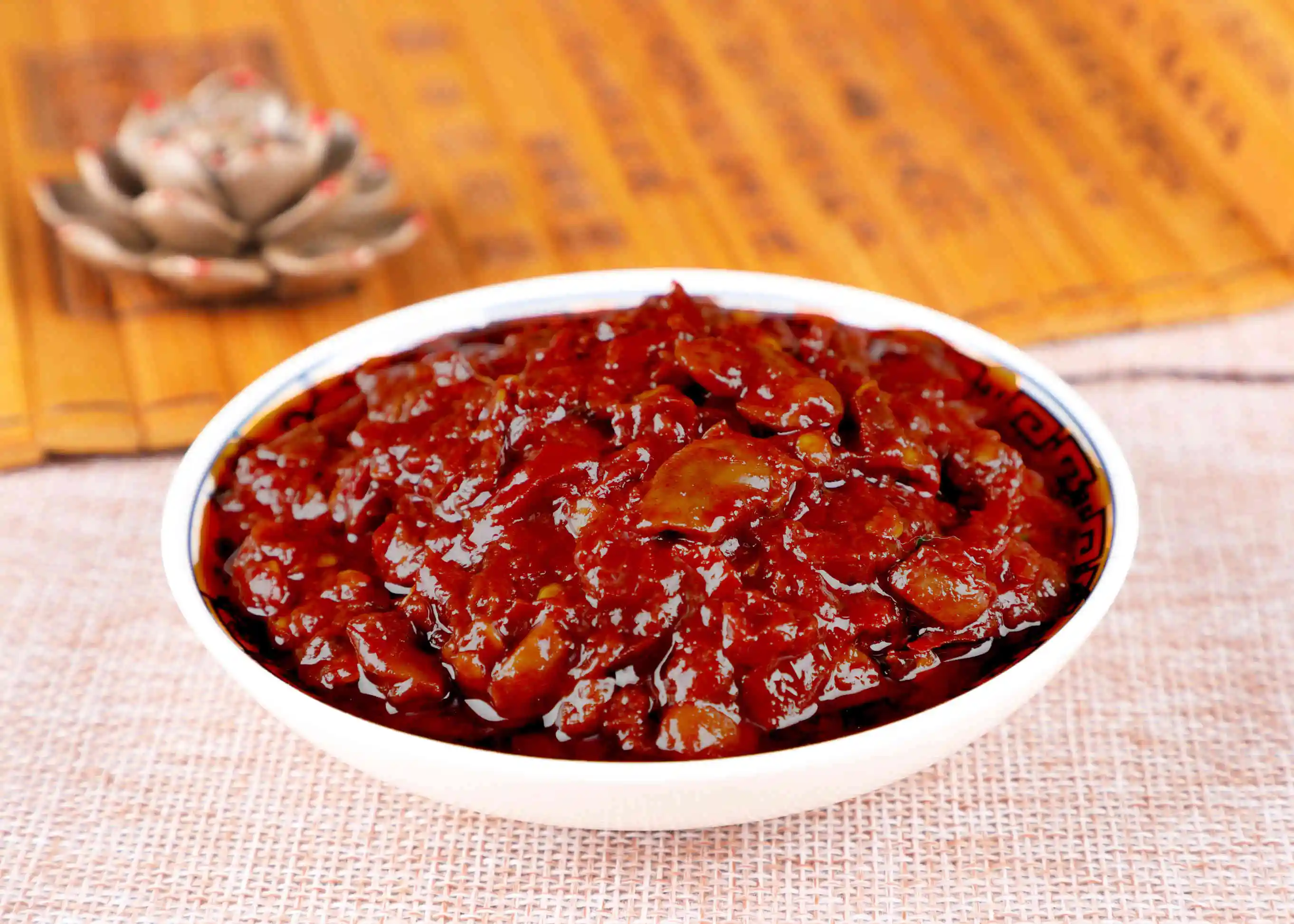
2021 1450G Chinese HotPot Condiment Sichuan Sauce Red Chili Oil Butter Broad Pixian Bean Paste 