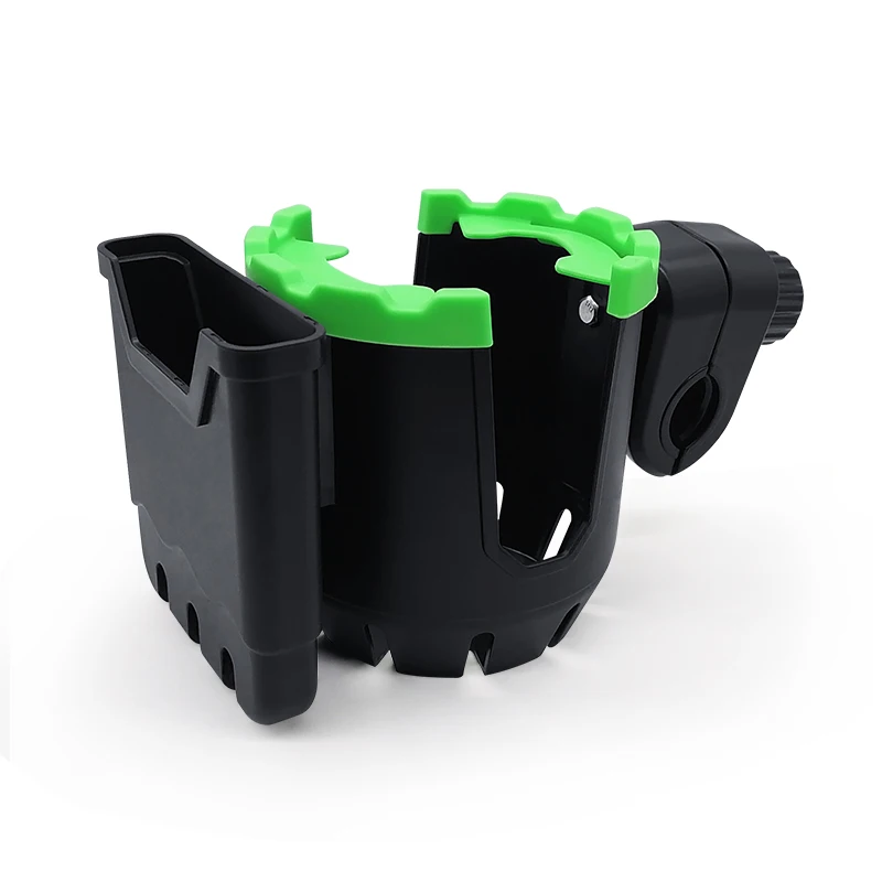 Handlebar general multifunctional 360 rotation water  ABS anti-throw durable cup phone holder