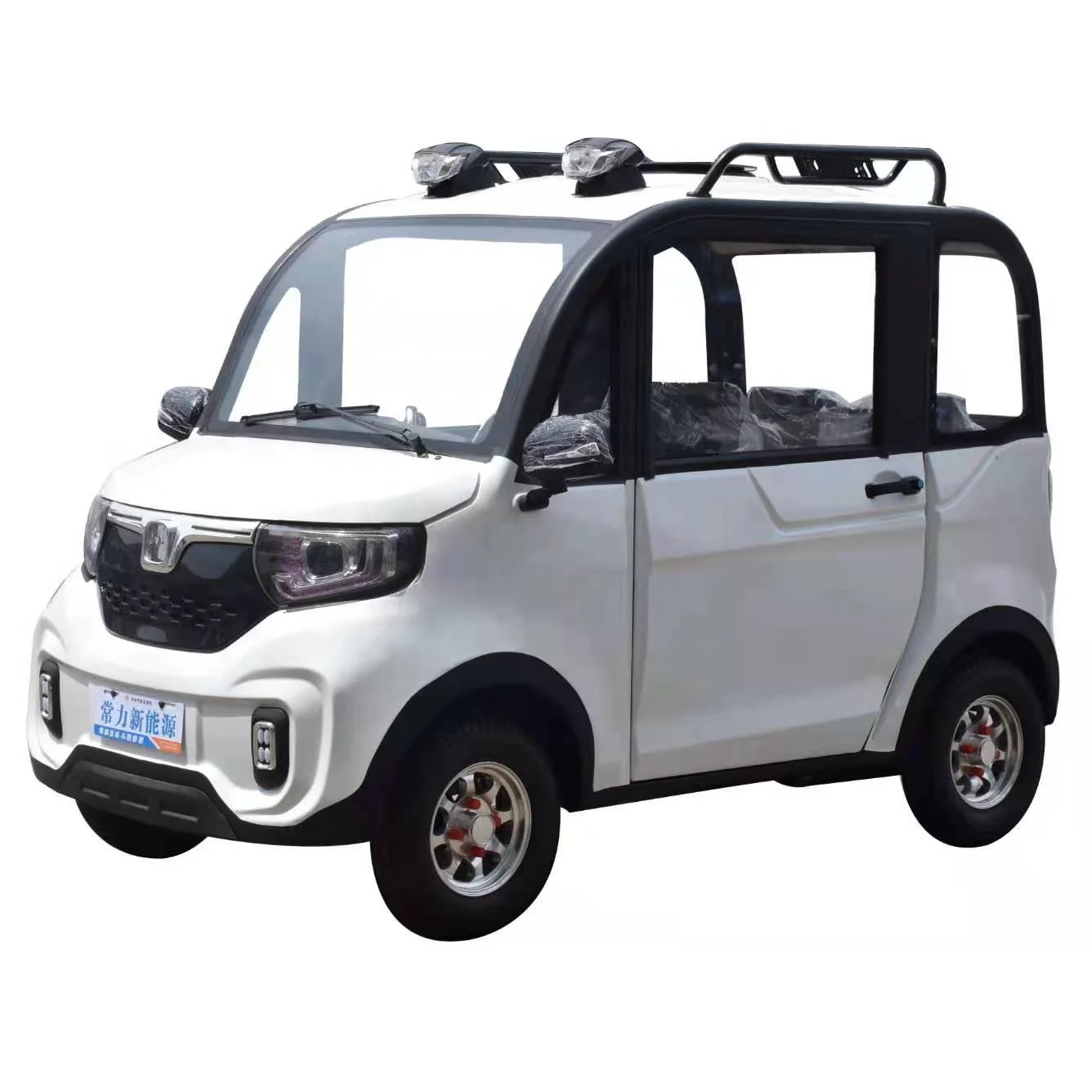 CCC Approved 2021 New Design Mini Electric Car with 4 Wheel Scooter