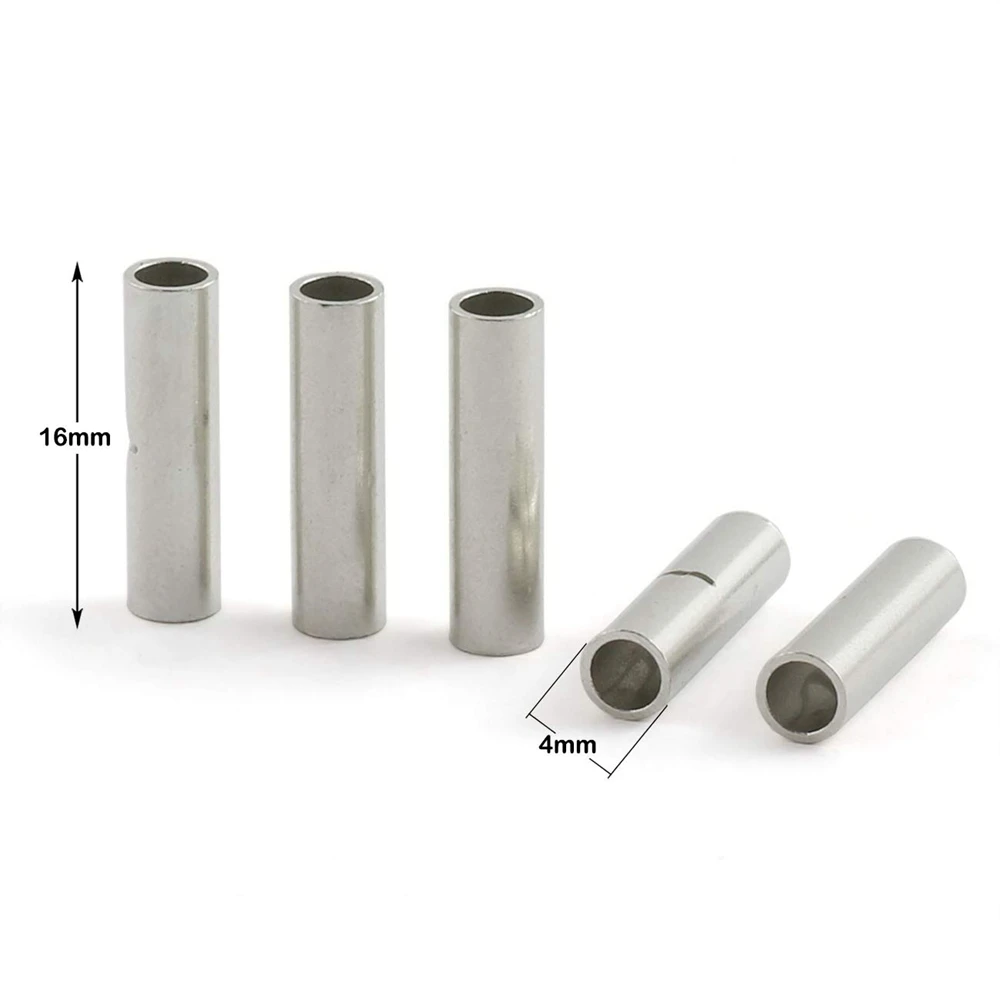 China Manufacturer Wire Ferrules Copper Crimp Connector Non Insulated Electrical Tinned Butt Splice Terminal