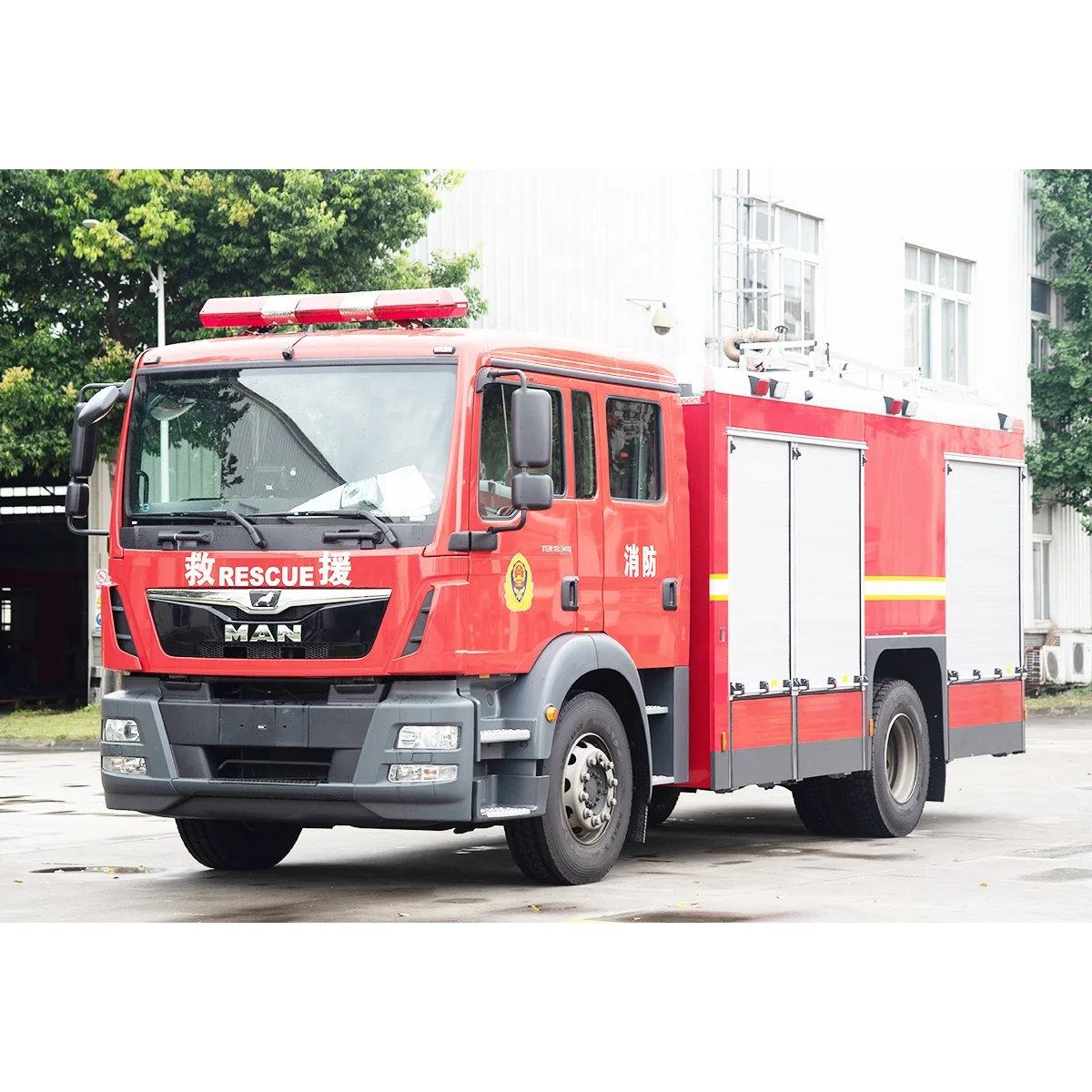 Man 18.340 Water Tank Fire Fighting Truck Price Specialized Vehicle China Factory
