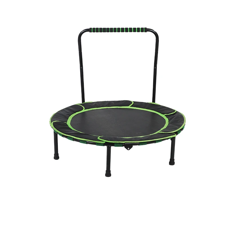 Factory Direct Supply High Quality Steel Stable 36inch Indoor Trampoline for Kids, Child Trampoline With Handles