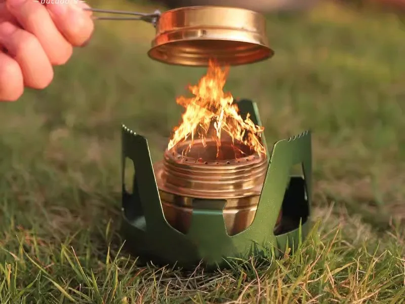 Jetshark Outdoor Camping Hiking Lightweight Stove Portable Alcohol Stove Mini Alcohol Stove Set