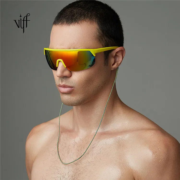 VIFF HP191013 Cool Outdoor Sport Sun glasses UV400 Motorcycle Bicycle Athletic Mirror Sun Glasses Cycling Sport Sunglasses