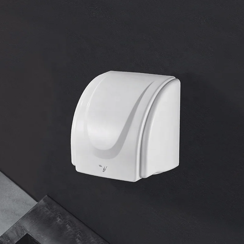 Kuaierte K2505E Wall Mounted Conventional Cheap ABS Electric Automatic Powerful Hand Dryer for Commercial Bathrooms