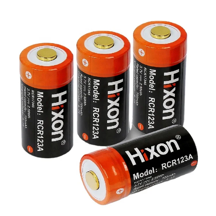 Rechargeable CR123A Lithium Battery 3.7V 700mAh 16310 for Arlo Wireless Camera