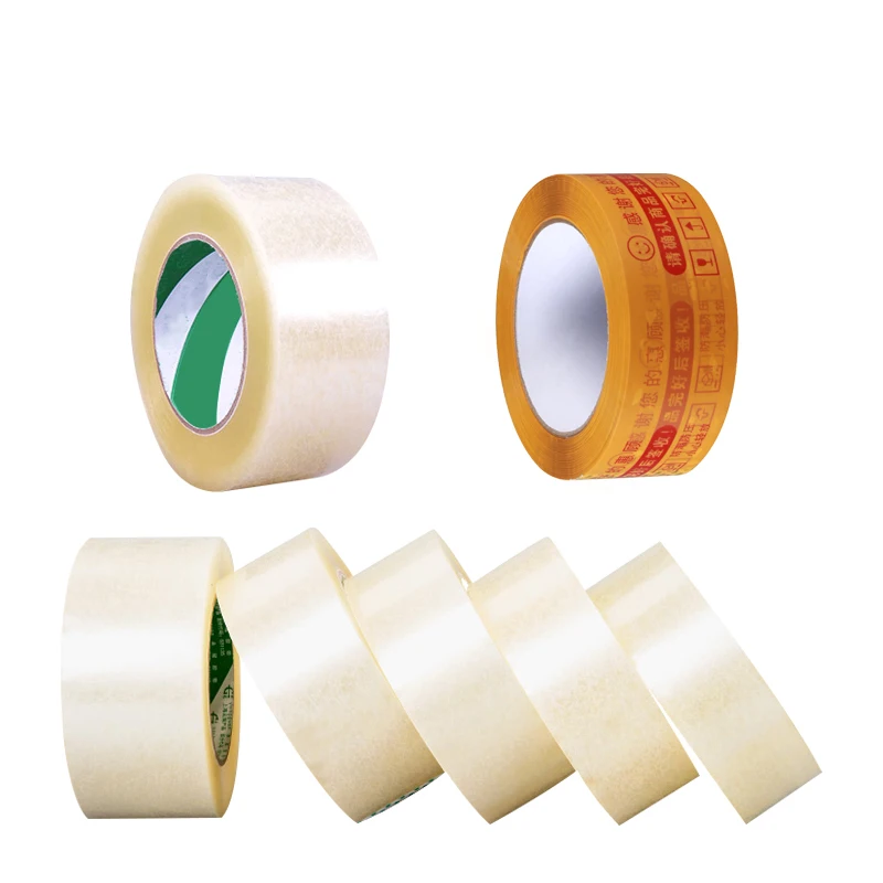 custom bopp tape rolls clear duct tape 48mmX100m adhesive carton industrial packing tape