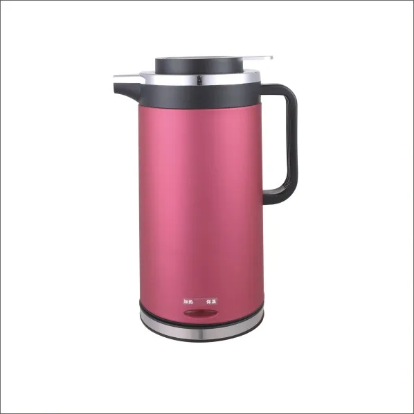 2021 kitchen appliances boil dry protection 1.5L Stainless Steel electric kettles with keep warm function for household