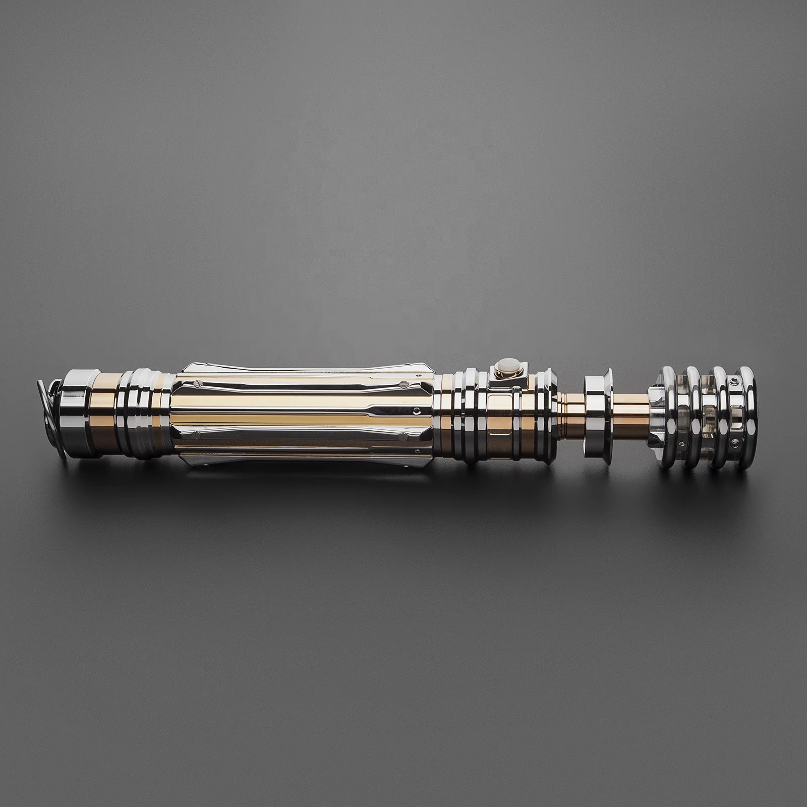 LGT Saberstudio Princess Leia Lightsaber Infinite Color Changing Metal Hilt Proffie Board Laser Sword With Lock Up Blaster Sound