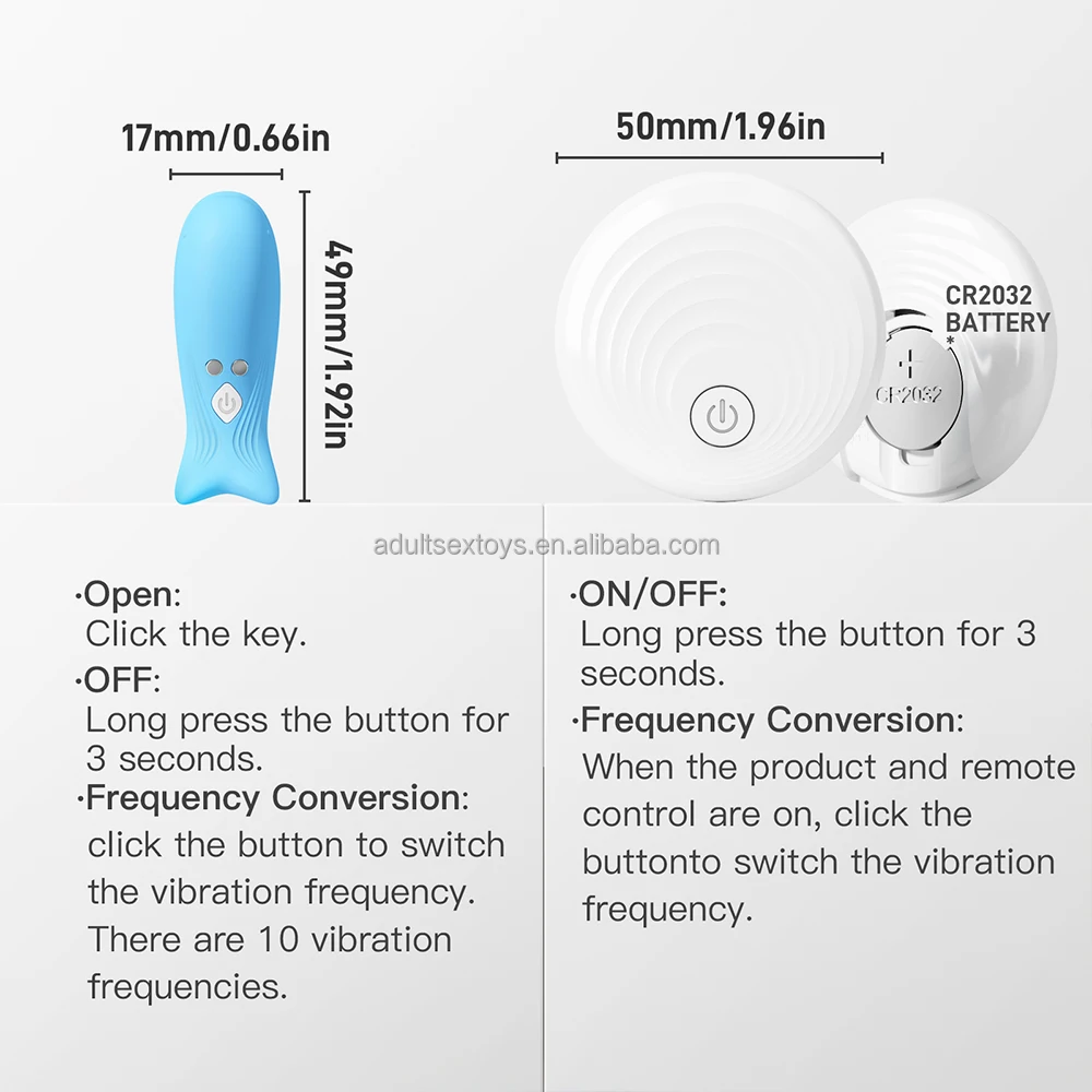 Dolphin Shaped Nipple Clamp Toys 10 Vibrations Remote Controlled Women Vibrator Nipple Clamp Sex Toys