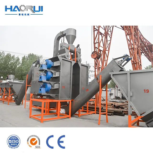 Industrial New Condition Plastic Granules Washing Machine Motor Recycle Cleaning Line Pump Film Recycling