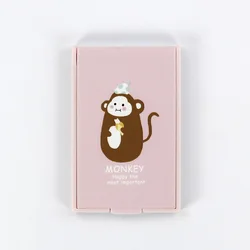 Wholesale Travel Product 2020 Plastic Cute Square Folding Makeup Table Hand Mirrors