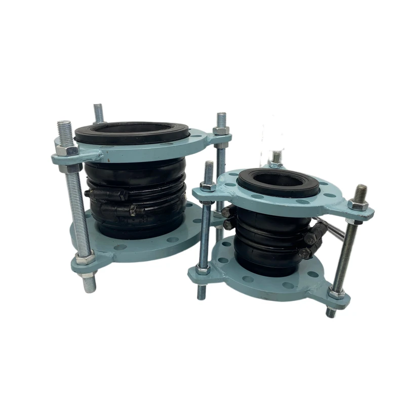 Гибкое резиновое расширительное мягкое соединение с двойным фланцем круглое Кованое 3 года углеродистая сталь/SS304/SS316 фланец Jis 10k