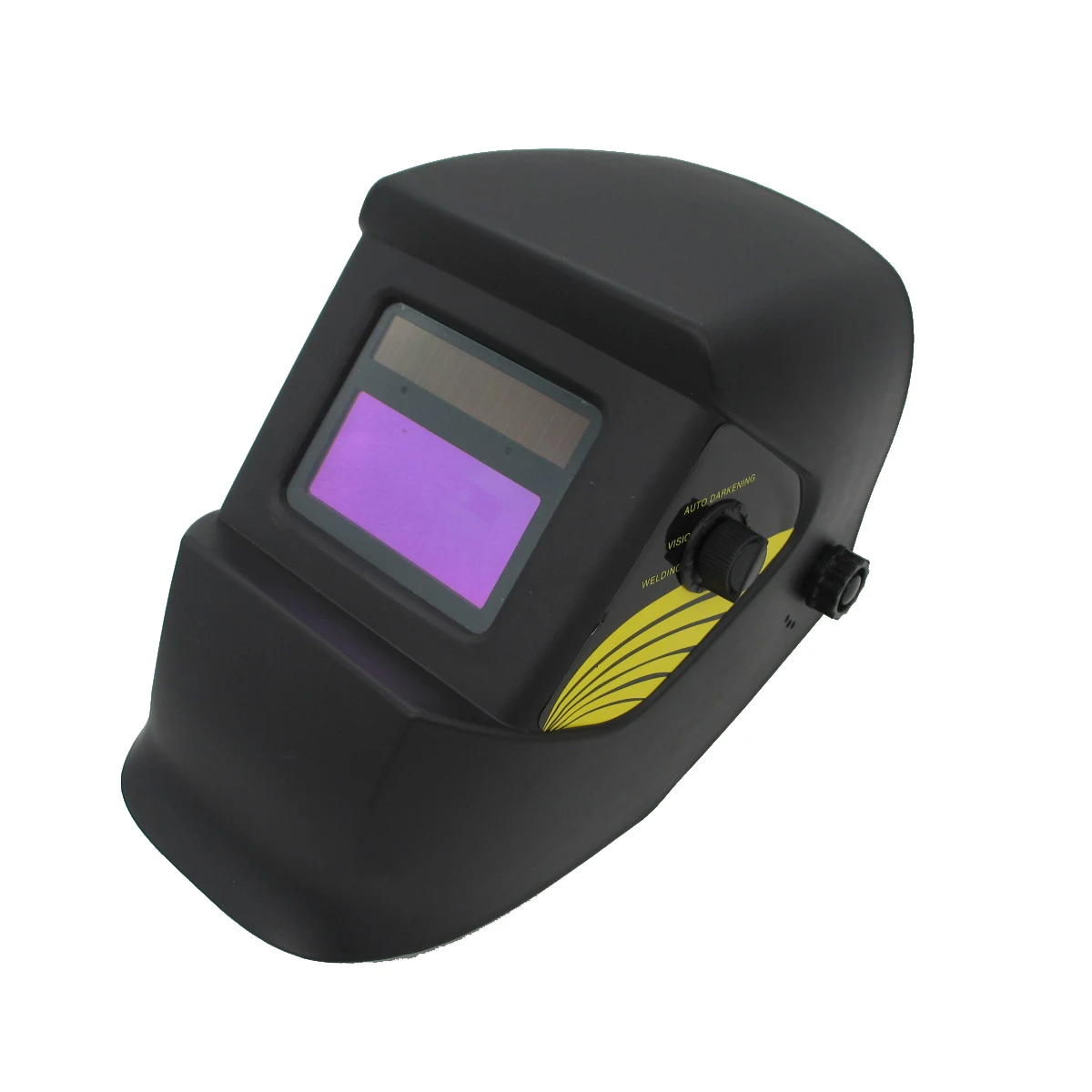 Wholesale Black Welder Best Sell Auto Darkening Pp Shield Pancake Pipeline Welding Helmet for Sale
