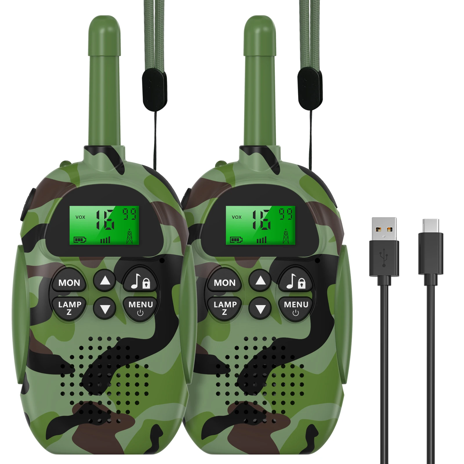 Высокая мощность walkie talkie сотовый телефон talkies green