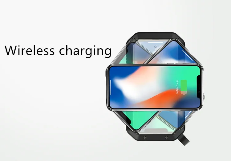 Outdoor travel camping 20000mAh waterproof portable wireless charging solar light system power bank