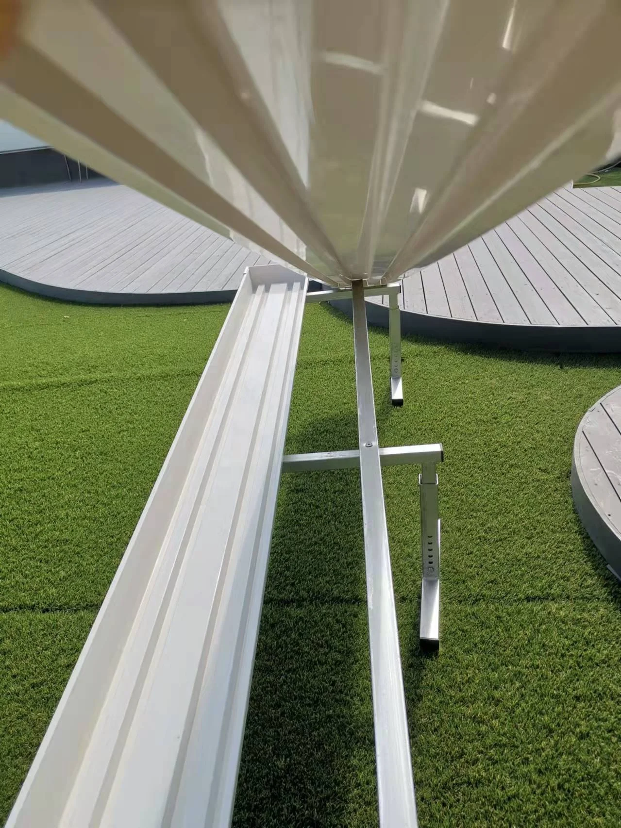 New Agriculture Hydroponic Farming System Tomato Cucumber Large Size PVC Gutter Growing Gully System with Cocopeat Growing Bag