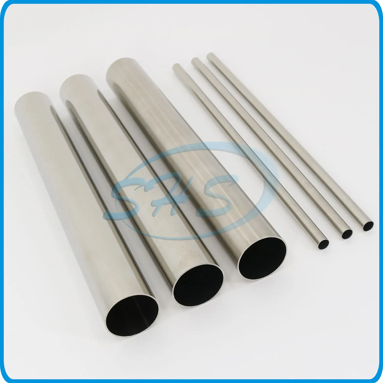 AISI 201 304 316L grade stainless steel pipe and fittings with many kinds surface for construction decoration furniture rail