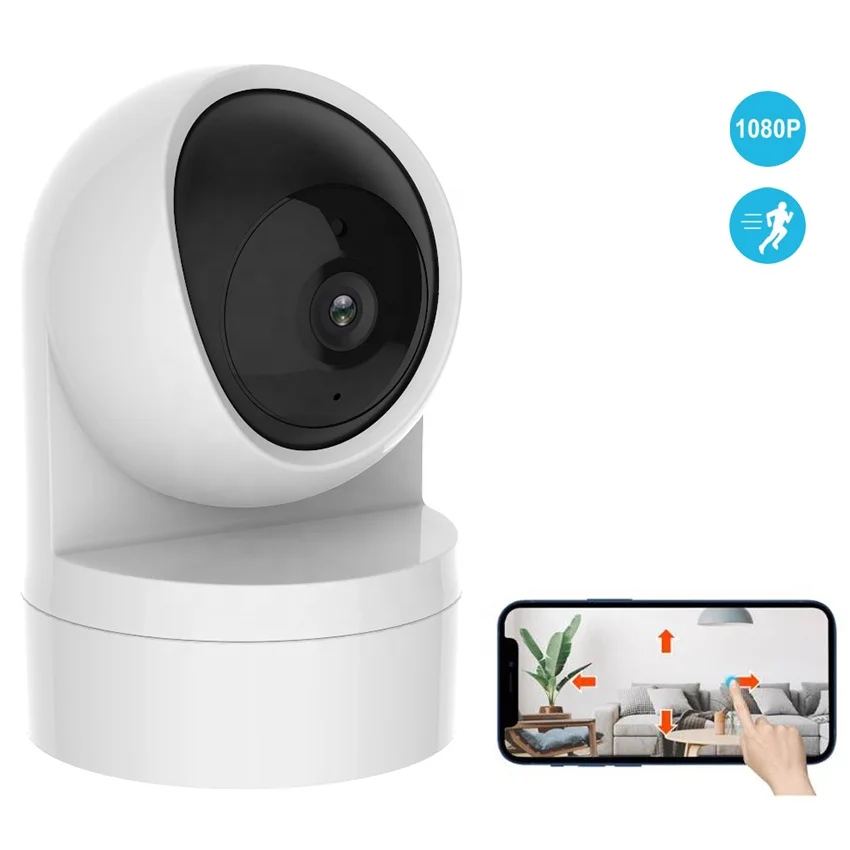 OEM Manufacturing 1080P PTZ Wifi IP Camera HD IR Night Vision Message Alarm Push Home Security Wireless Cameras