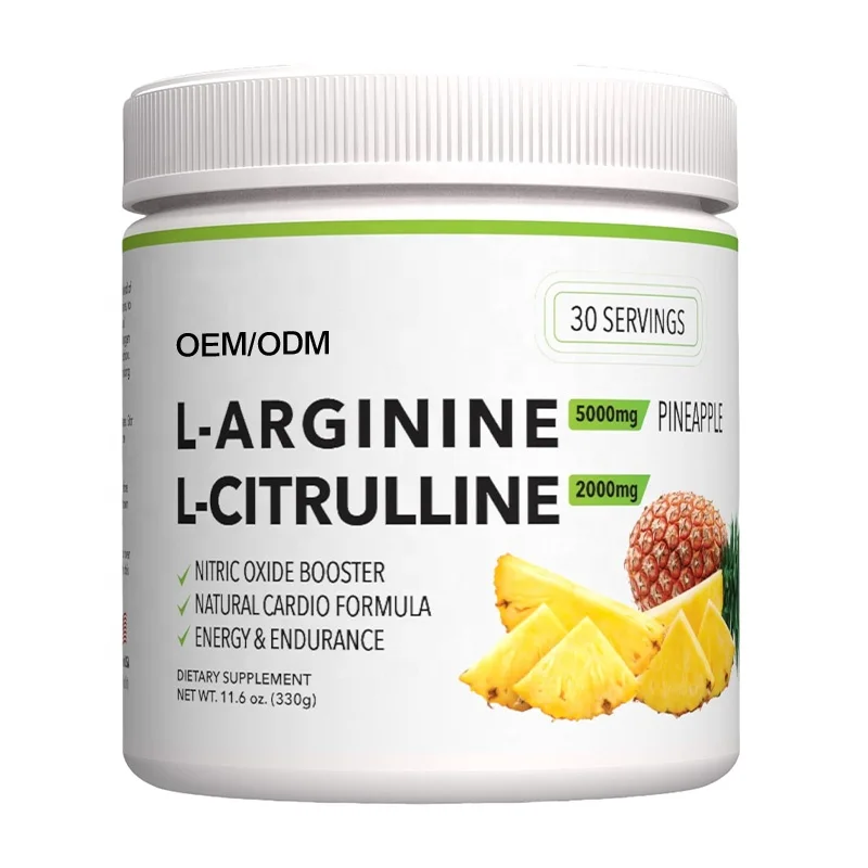 Sports Nutrition L-Arginine L-Citrulline Complex Powder Enhancing Endurance And Performance