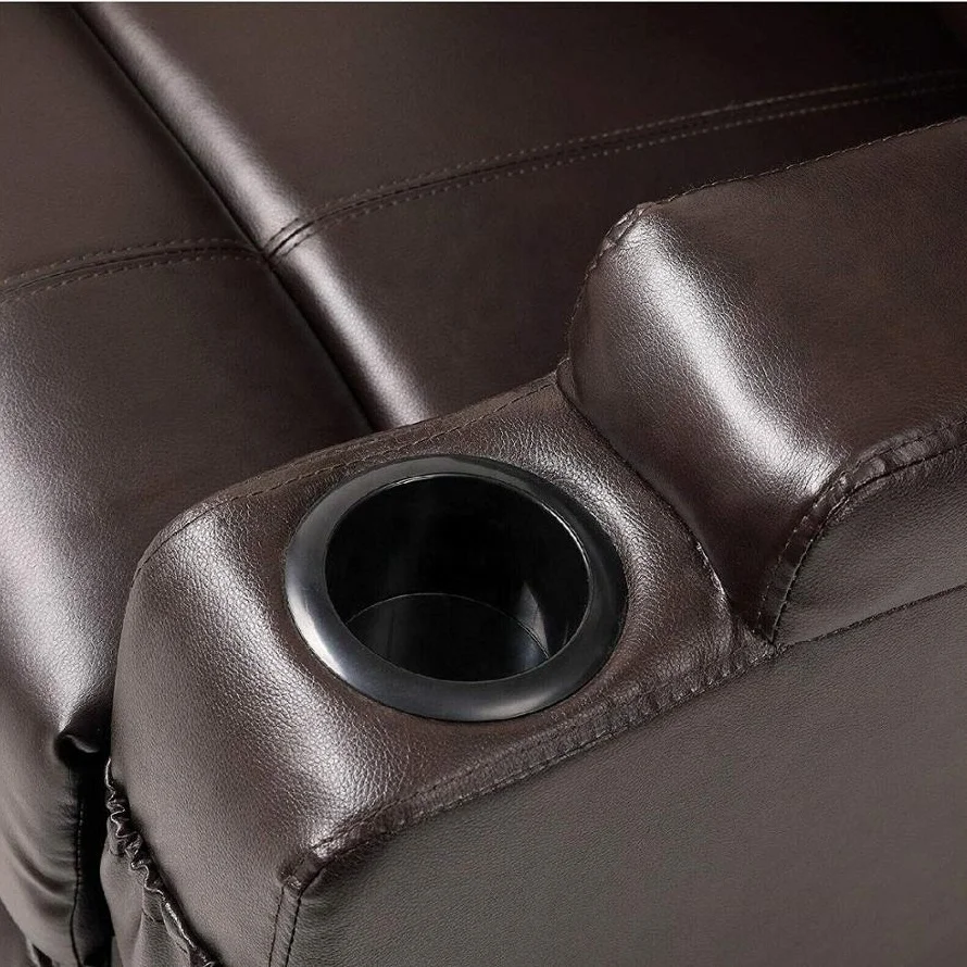 JKY Furniture Ergonomic Lounge 360 Degree Swivel Manual Recliner Chair on Sale Synthetic Leather Leisure Chair Lift Chair Modern