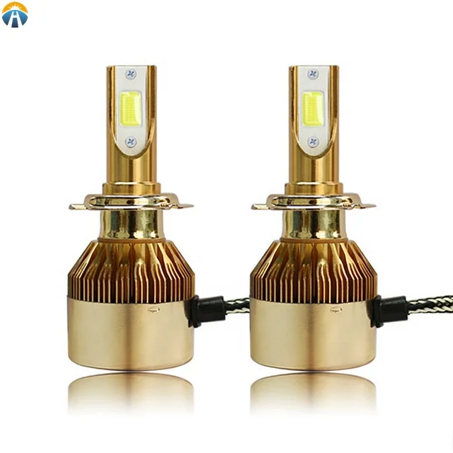 
HyperLight Car LED Headlight C6 Gold 8000Lm 36W led bulbs C6 led head lamps 