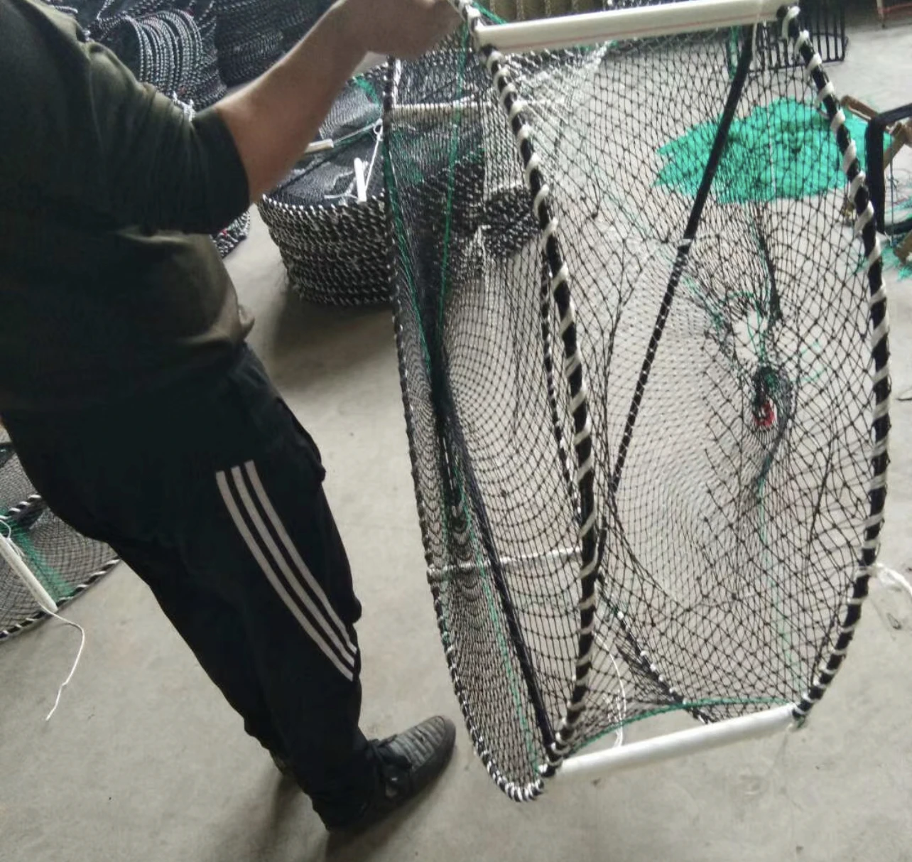 folding crab traps Folding crab cage