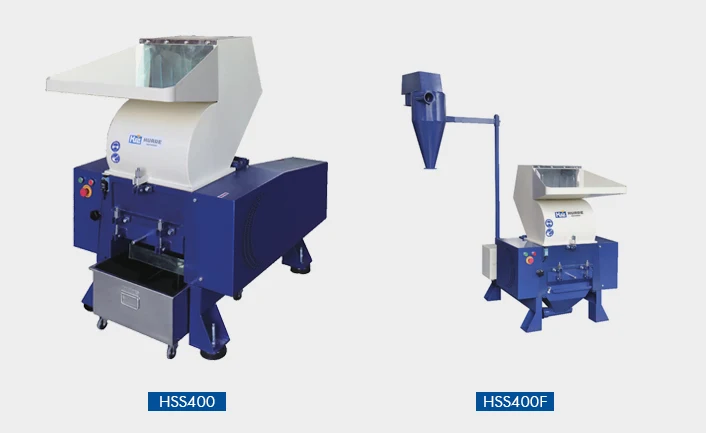 High efficient industrial HUARE HSS400plastic recycled granules pvc granules making machine plastic shredder