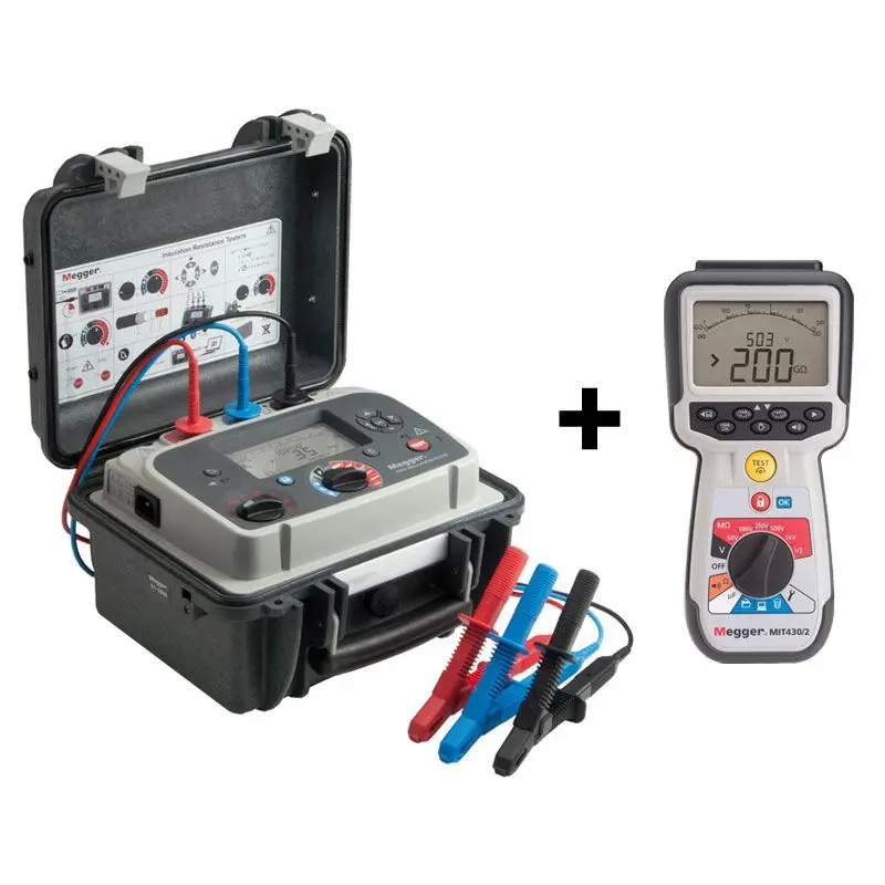 Megger MIT1025 10KV diagnostic insulation resistance tester insulation and resistance tester for ev