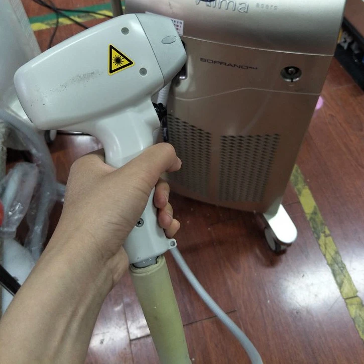 REPAIR Titanium ICE platinum handle diode laser stack  810nm hand piece replacement factory laser bar stack