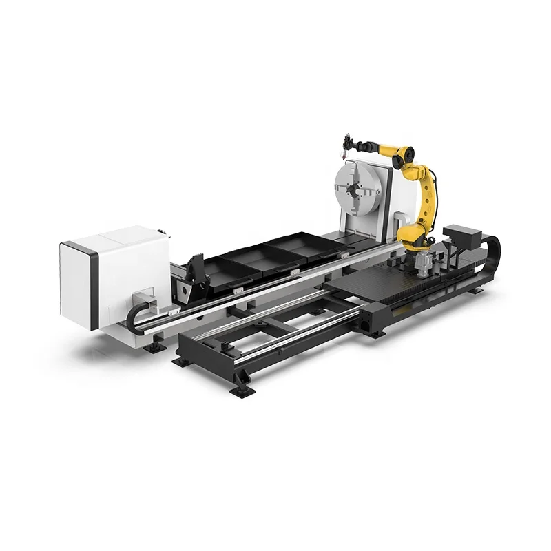 High degree of automation and flexibility 6 axis industrial robot laser cladding equipment machine with Raycus laser power