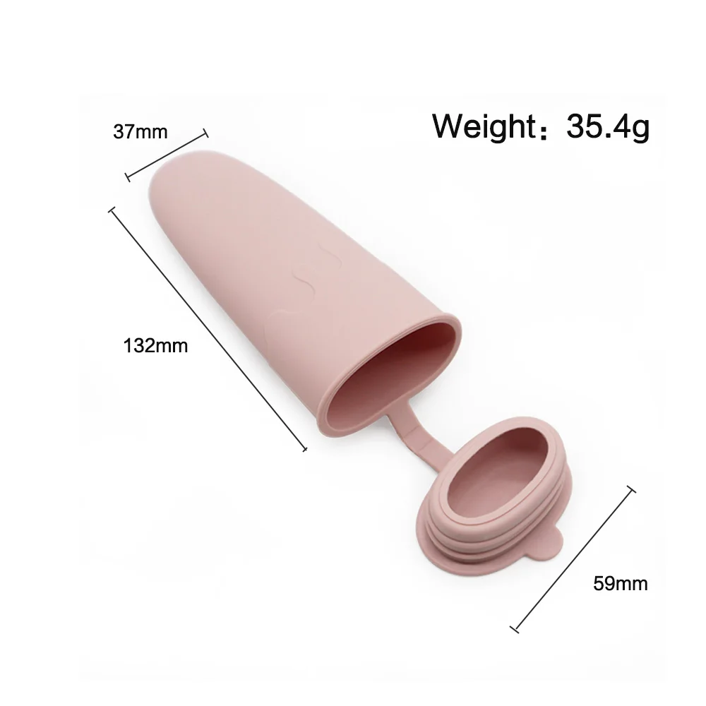 Custom Logo Reusable Food Grade Diy Ice Maker Frozen Pop Popsicle Ice Cream Mold Silicone