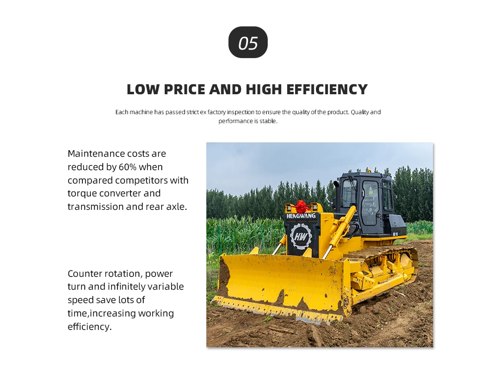 Hot sale bull dozer Bulldozer machine Crawler mini Bulldozer