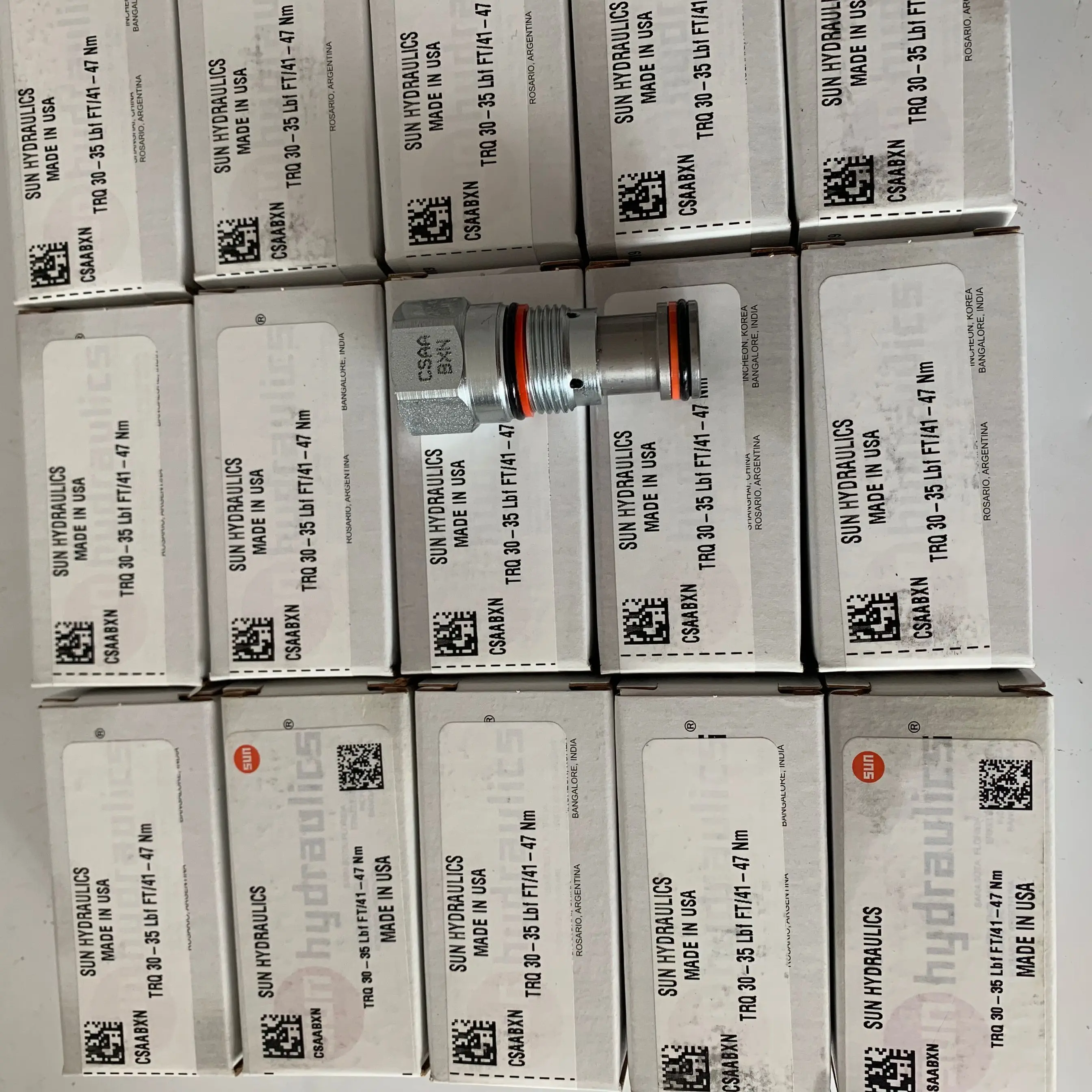 CSAA-BXN CSAABXN SUN hydraulics Original genuine USA Single ball shuttle valve with signal external HYDRAFORCE EATON VICKERS IH