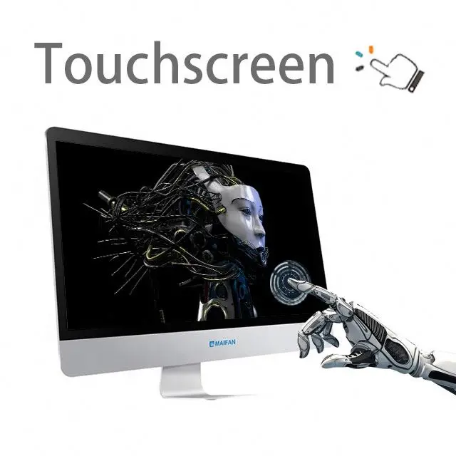 OEM Cheap Office Tender School Gaming PC i5-4200M 21.5 Inch Intel i5  All in One Desktop AIO PC