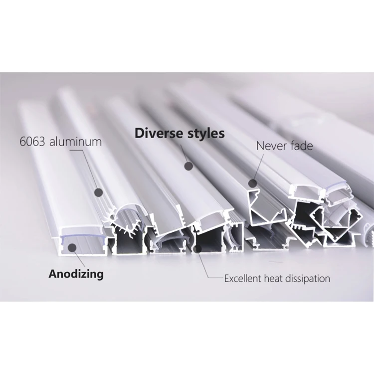 
aluminium profile corner v shaped extrusion profile linear light profile industrial for work table 