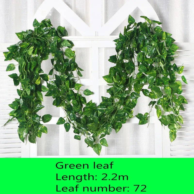 New Indoor Decorative Artificial Wall Plant Climbing Ivy Plants For Garden Ceiling Decoration