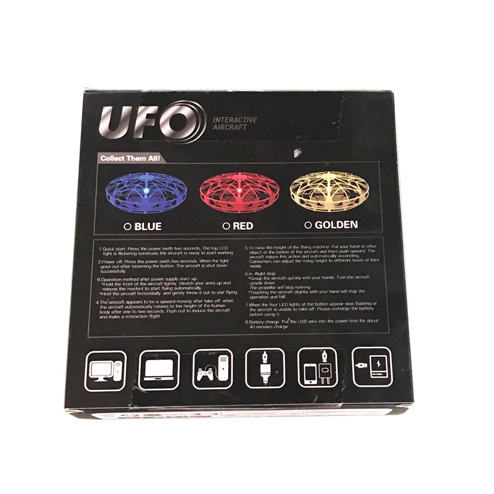 2021 the Flying UFO Hover orb pro Saucer Toy Boomerang Spinner Ball