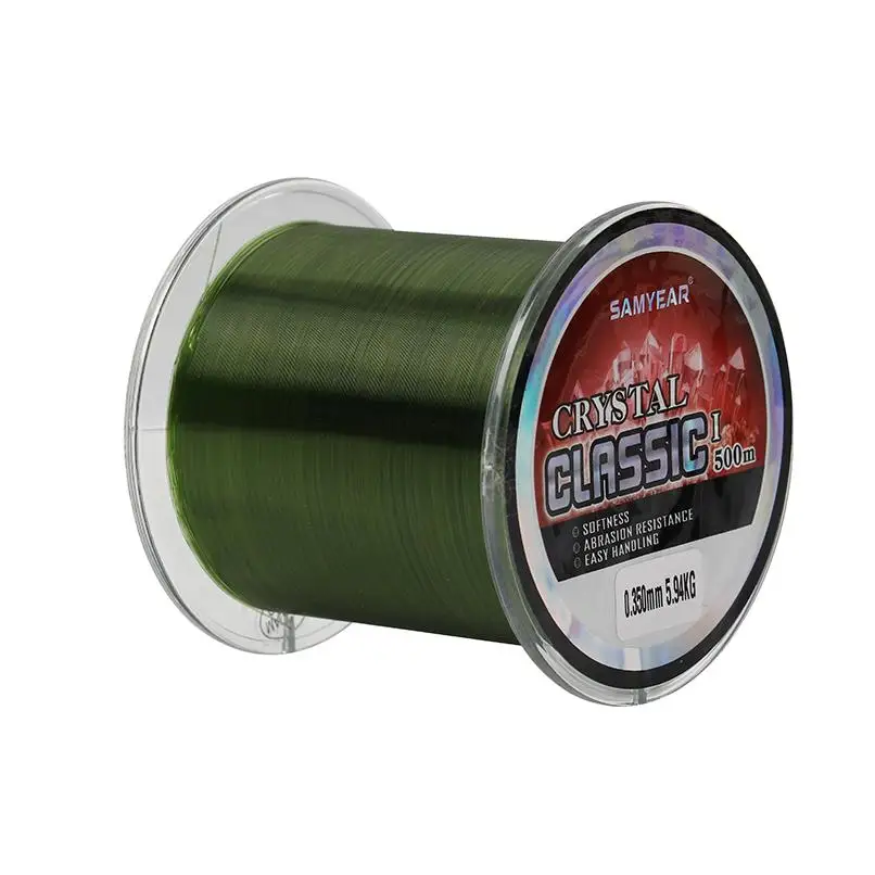 Fishing Line Hight Quality Nylon/Fiber New Arrivals Braid Ultra Abrasion Resistance Carp Fishing Terminal Tackle Line