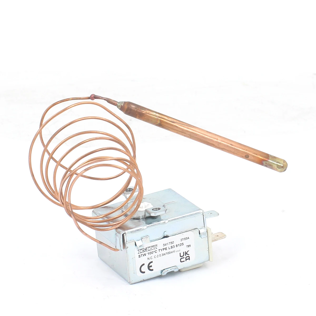 Universal wall mounted boiler temperature control valve