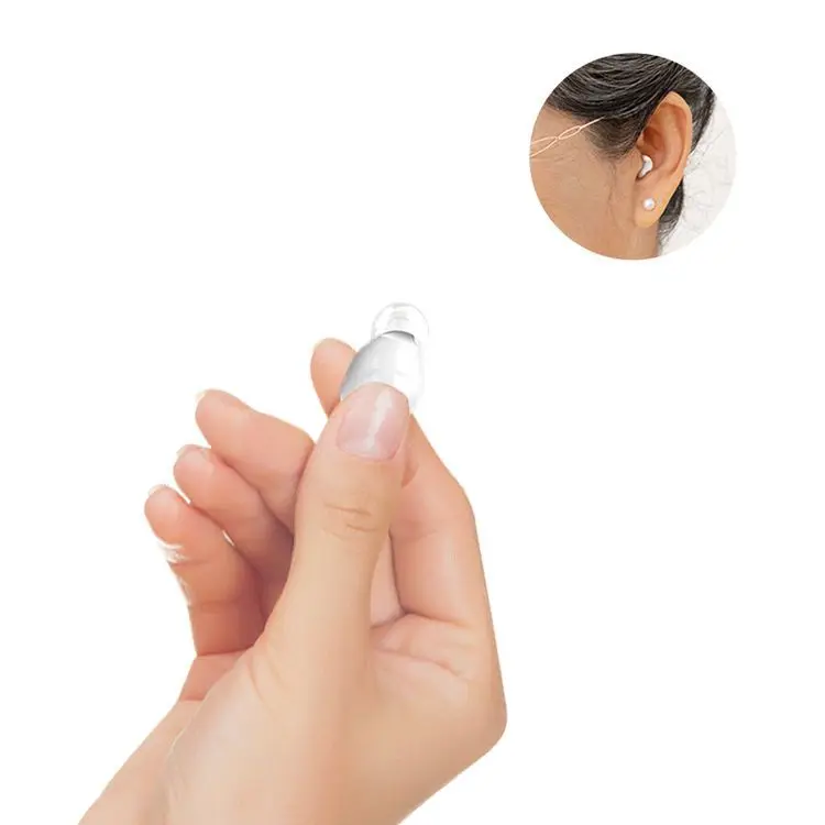 BlueDeer Hot Sale Factory Price Medical Severe Hearing Loss Small Invisible In-ear Hearing Aids Elderly Wireless