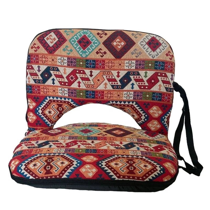 Hot sale middle east type floor chair with adjustable back support saudi fabric