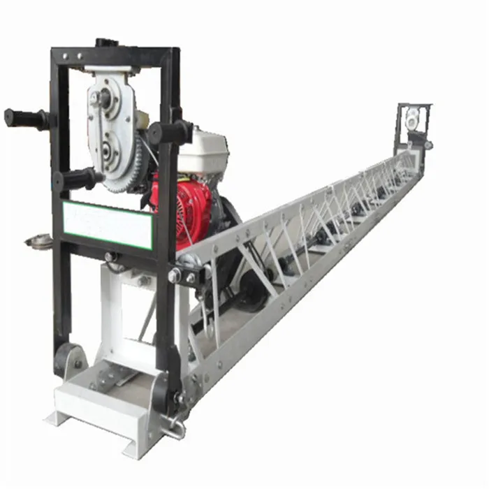 aluminium frame type floor leveling machine concrete power vibratory truss screed