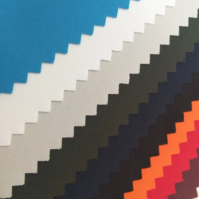 Цветной индивидуальный эпонж из полиэстера 240T с водонепроницаемой и дышащей мембраной из ТПУ, ткань для одежды