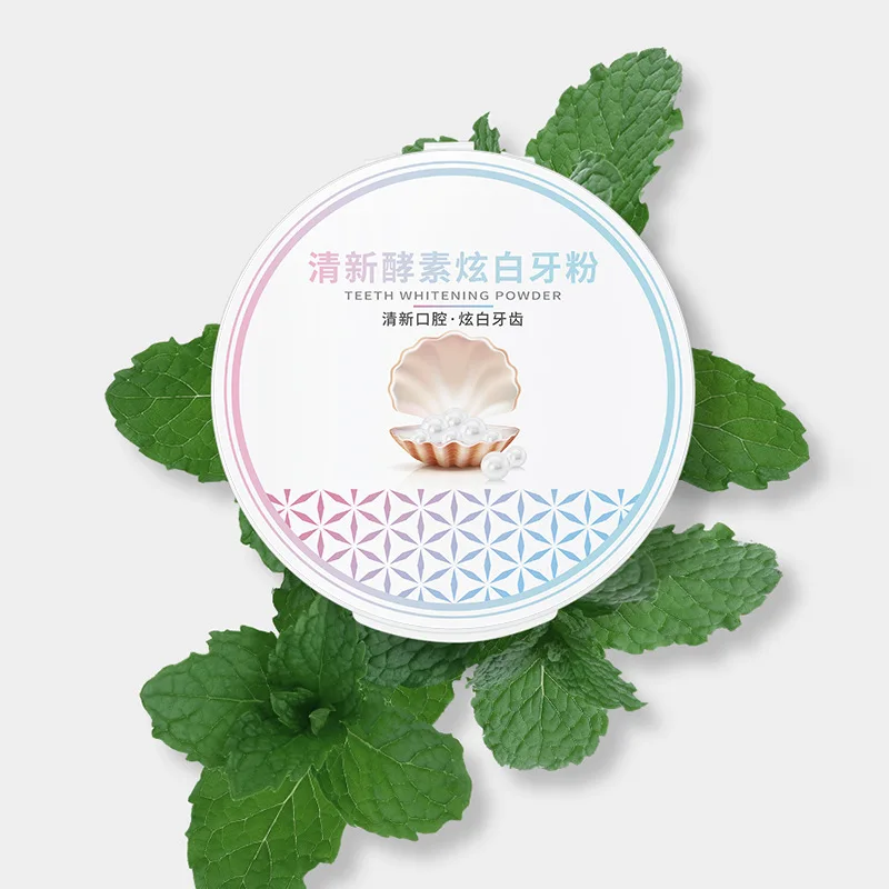 New Tooth Powder Natural Baking Soda Strength Teeth Whitening Powder Tooth Cleaning Powder For Anti-cavity Private Label