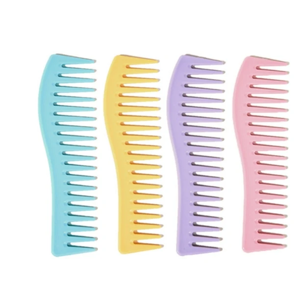 Best price small fresh color matching hair styling comb smoothing macaron comb