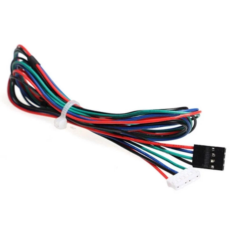 Удлиненный кабель шагового двигателя NEMA 17 длиной 1 м, 4, 6 контактов, для 3D-принтера Dupont