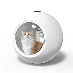 Smart Temperature Control System Silent Noise Reduction High Wind Speed Automatic Pet Grooming Dryer Machine Box Pet Hair Dryer